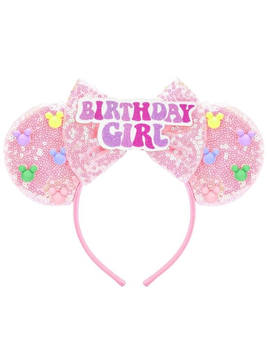 Kids Girls Beer Pink Mickey Mouse Costume Hair Headband for Cosplay main image 4